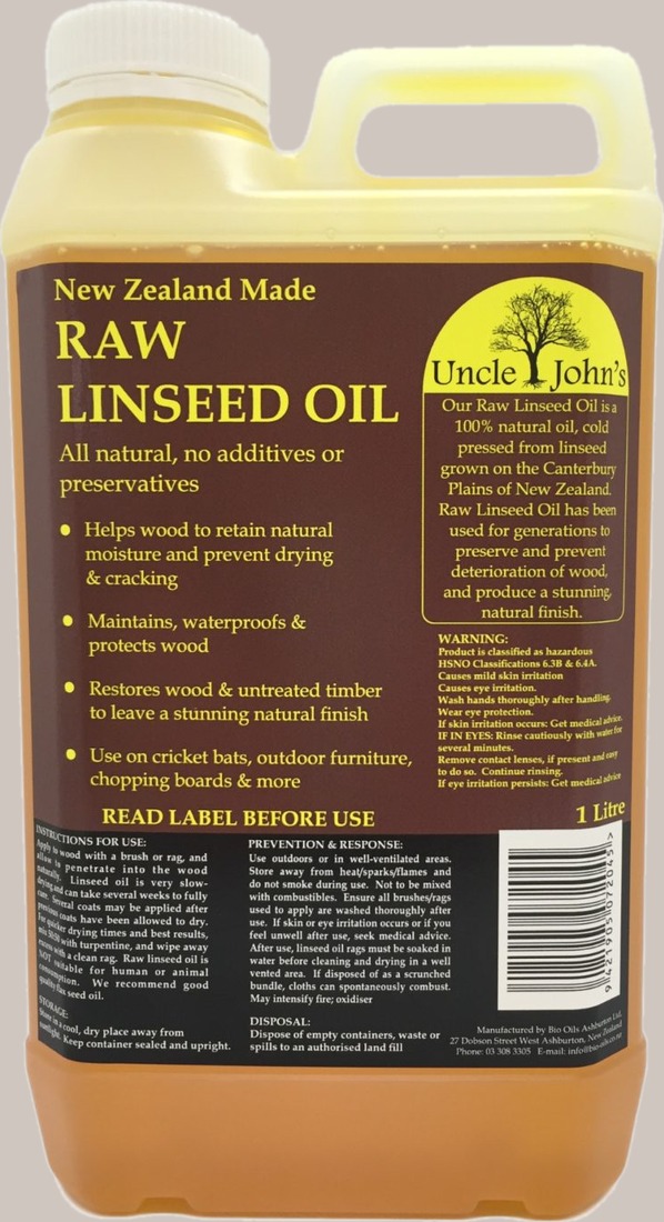 Uncle John's linseed oil