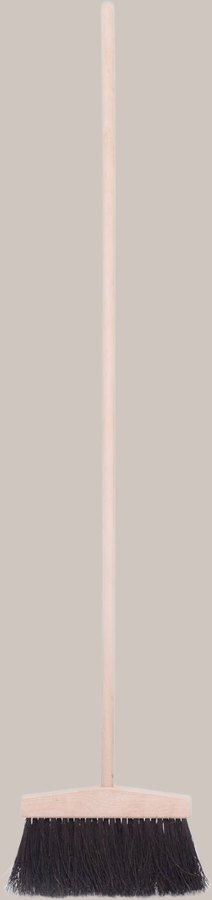 Porch broom (beech and horsehair)