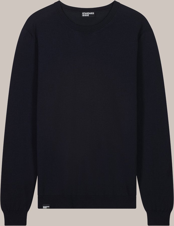 Merino Classic Crew (navy)
