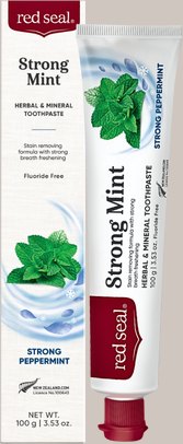 Strong Mint Toothpaste 100g (tube and carton)